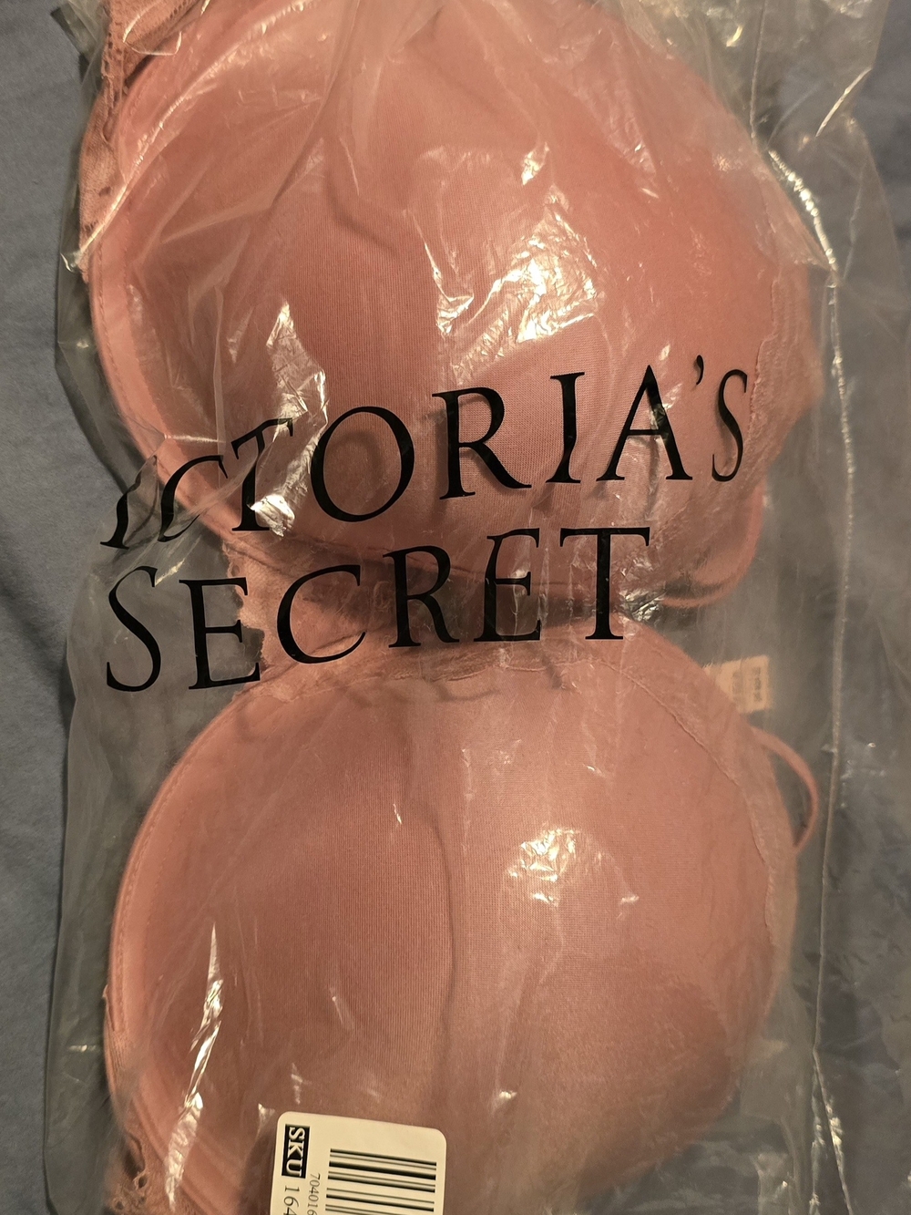 Victoria's Secret Push-Up Bra in Dusty Rose
